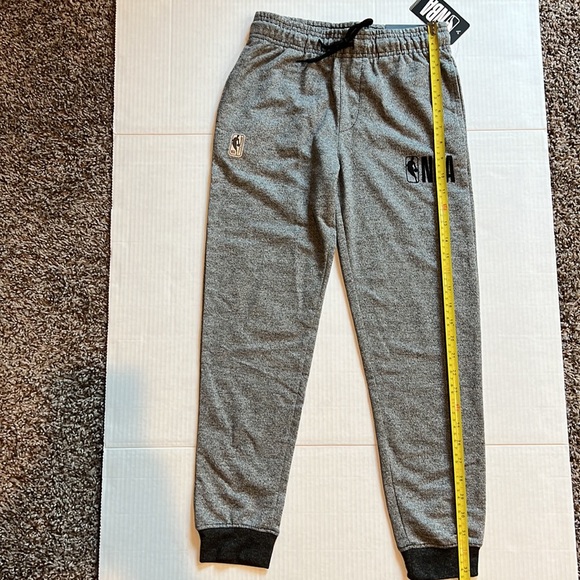 NBA JOGGER / SWEAT PANTS COMFORT FIT ELASTIC WAISTBAND / GRAY / SIZE M - Picture 6 of 8